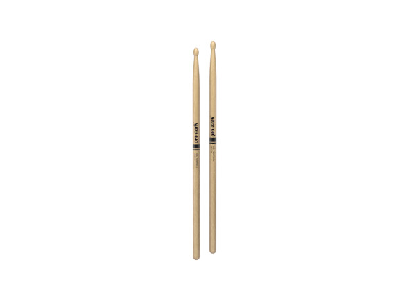 Pro Mark TX747BW Super Rock Hickory Ponta de Madeira Pro Mark TX747BW Super Rock Hickory Ponta de Madeira